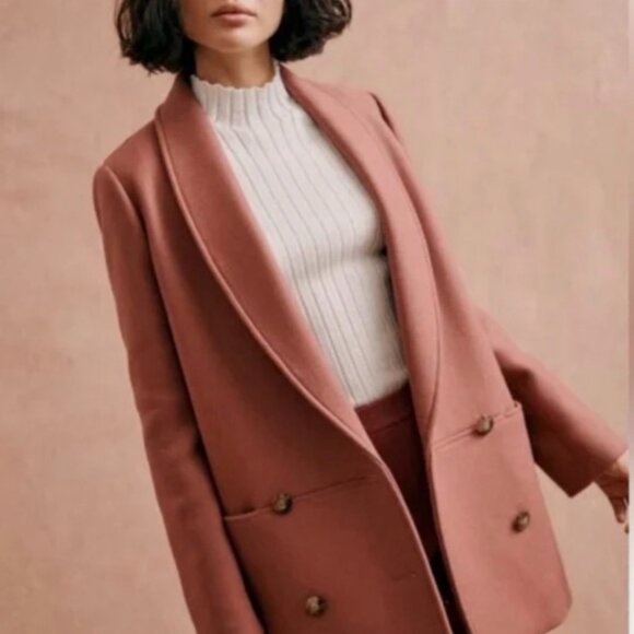 Sezane James Coat NWT 34/2 - Picture 1 of 8
